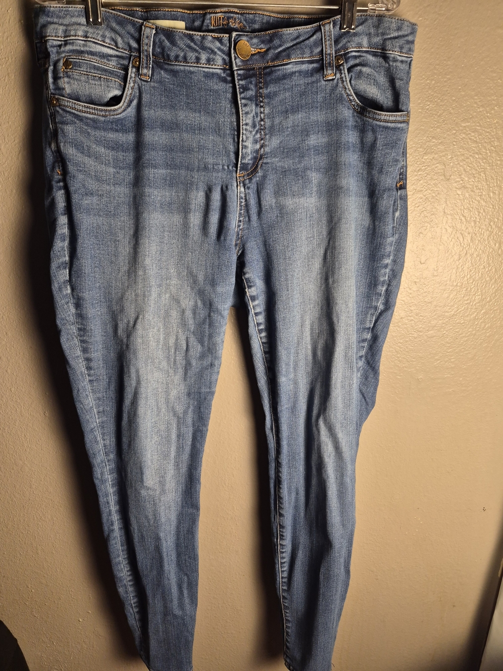 Kut from the Kloth Light Blue Tootjpick Skinny Jeans